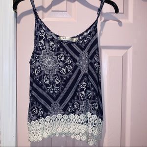 Floral Print Tank Top